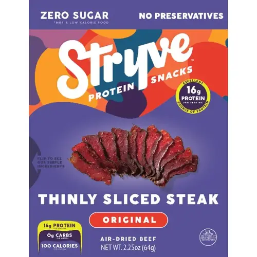 Biltong Original Beef Strips 2 oz Bagged Biltong Original Beef Strips 2 oz Bagged