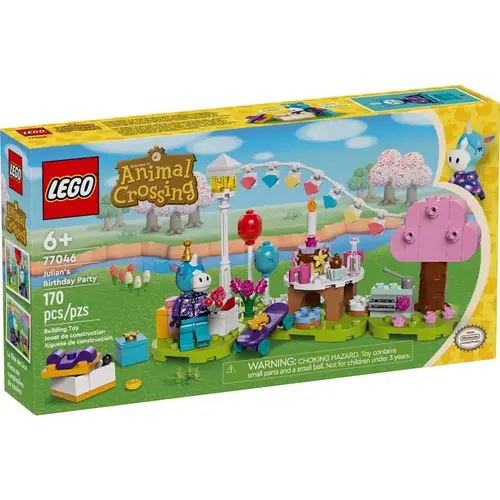 Animal Crossing Julian's Birthday Party Building Set Multicolor 170 pc Multicolor Animal Crossing Julian's Birthday Party Building Set Multicolor 170 pc Multicolor
