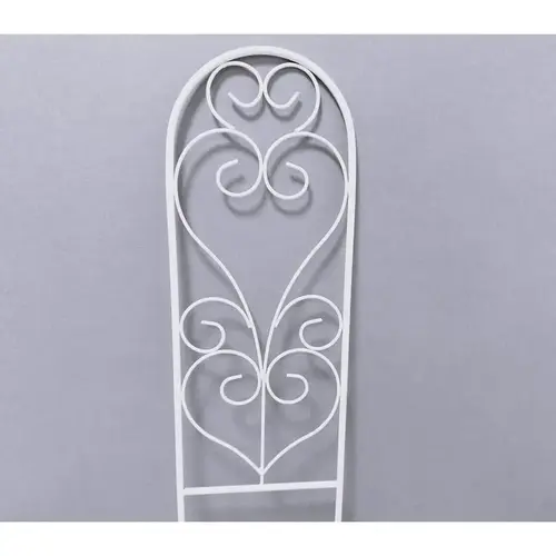 24" H White Steel Trellis White 24" H White Steel Trellis White