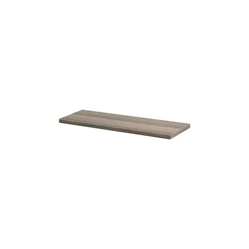 Lite .75" H X 23.6" W X 7.9" D Driftwood Wood Shelf Board Melamine Lite .75" H X 23.6" W X 7.9" D Driftwood Wood Shelf Board Melamine
