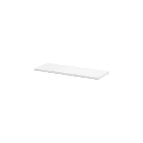 Lite .75" H X 23.6" W X 7.9" D White Wood Shelf Board Melamine Lite .75" H X 23.6" W X 7.9" D White Wood Shelf Board Melamine