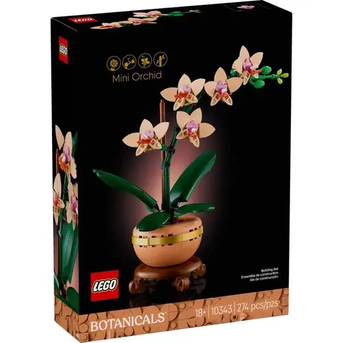 Botanicals Mini Orchid Building Set Multi 274 pc Multi Botanicals Mini Orchid Building Set Multi 274 pc Multi