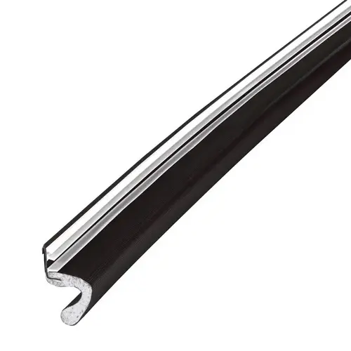 Black Foam/Vinyl Weatherstrip For Doors 81" L X 0.5" Black Black Foam/Vinyl Weatherstrip For Doors 81" L X 0.5" Black