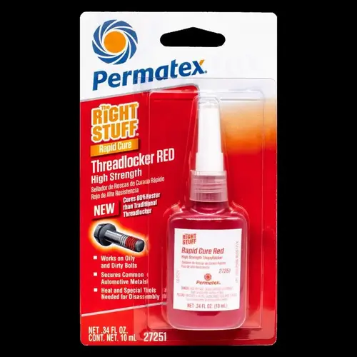 Right Stuff Red Threadlocker Gel 10 ml Right Stuff Red Threadlocker Gel 10 ml