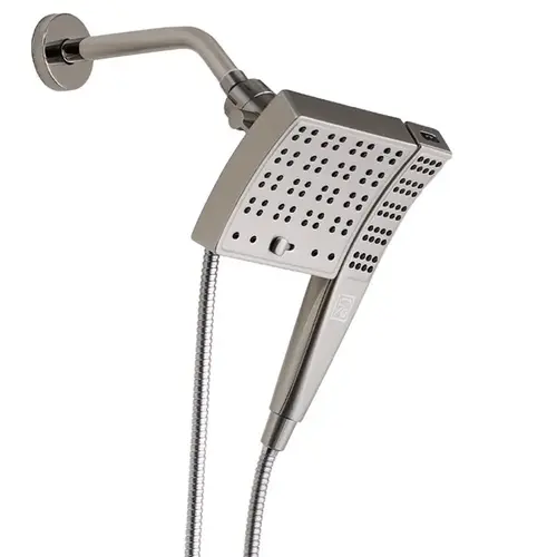 Seventy Brushed Nickel 3 settings Showerhead Combo 1.8 gpm Brushed Nickel Seventy Brushed Nickel 3 settings Showerhead Combo 1.8 gpm Brushed Nickel