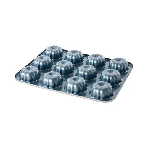 9.60" W X 13" L Mini Bundt Pan Coral/Gray Coral/Gray 9.60" W X 13" L Mini Bundt Pan Coral/Gray Coral/Gray