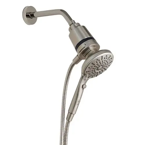 Seventy Brushed Nickel 5 settings Handheld Showerhead 1.8 gpm Brushed Nickel Seventy Brushed Nickel 5 settings Handheld Showerhead 1.8 gpm Brushed Nickel