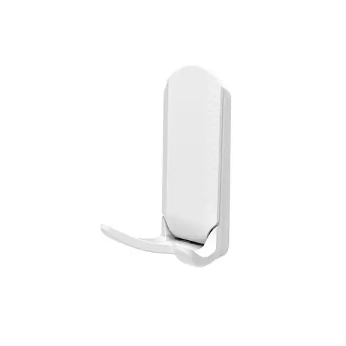 MINI White Metal/Steel Magnetic Hooks 15 lb. cap. White MINI White Metal/Steel Magnetic Hooks 15 lb. cap. White