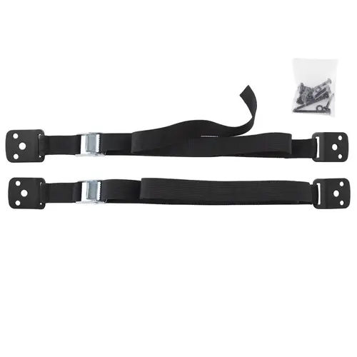 Toddleroo Black Metal/Nylon Strap Lock Black Toddleroo Black Metal/Nylon Strap Lock Black