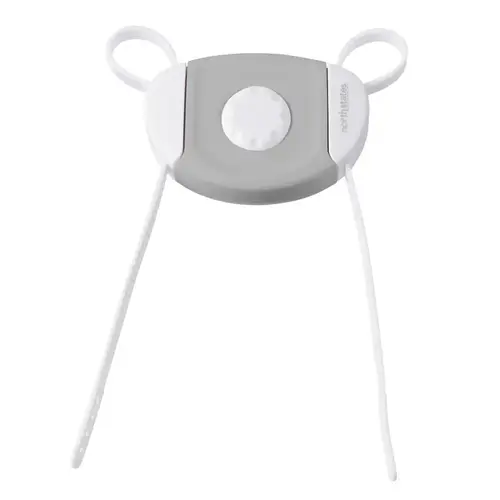 Toddleroo Gray/White Plastic Cabinet Flex Lock Gray/White Toddleroo Gray/White Plastic Cabinet Flex Lock Gray/White
