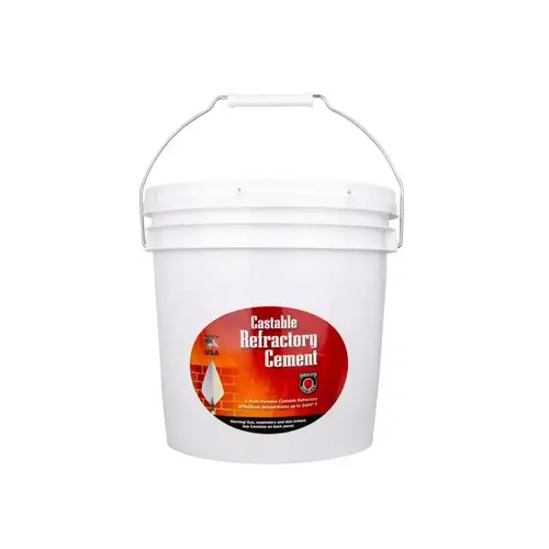 Meeco's Red Devil Refractory Cement Brown Meeco's Red Devil Refractory Cement Brown