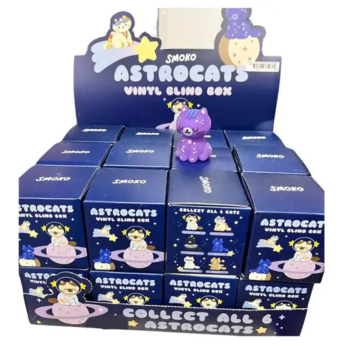 Astro Cats Blind Box Figure Multicolored Multicolored Astro Cats Blind Box Figure Multicolored Multicolored