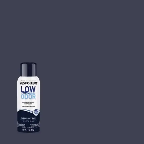 Low Odor Gloss Navy Blue Spray Paint 11 oz Navy Blue Low Odor Gloss Navy Blue Spray Paint 11 oz Navy Blue