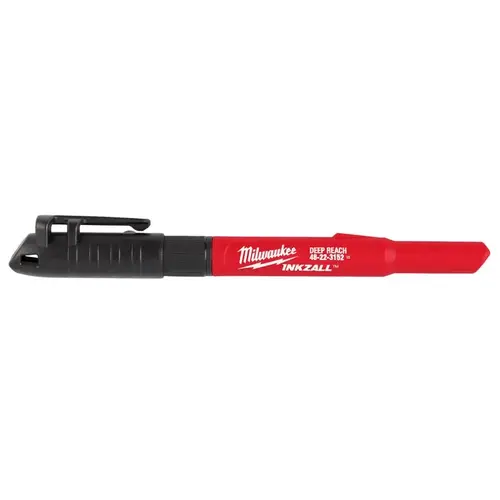 INKZALL 2IN1 Deep Reach Ultra Fine Point Black Jobsite Marker INKZALL 2IN1 Deep Reach Ultra Fine Point Black Jobsite Marker