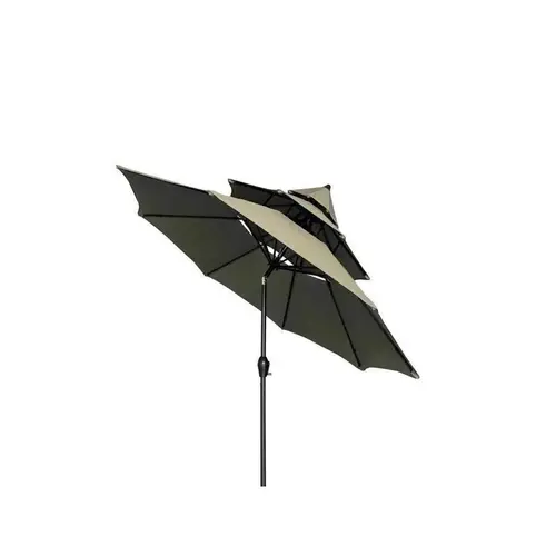 Pagoda 9 ft. Tiltable Green Patio Umbrella Pagoda 9 ft. Tiltable Green Patio Umbrella