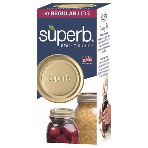 Regular Mouth Canning Lid 60 pk Regular Mouth Canning Lid 60 pk
