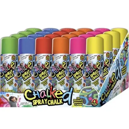 Chalked Spray Chalk Assorted Assorted Chalked Spray Chalk Assorted Assorted