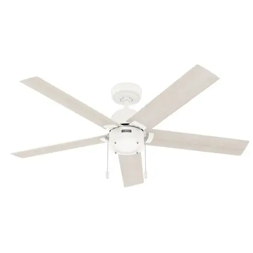 52" Matte White LED Indoor Ceiling Fan Matte 52" Matte White LED Indoor Ceiling Fan Matte