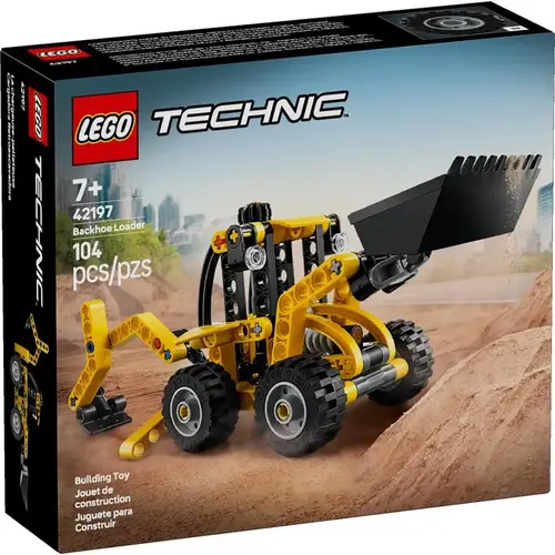 Technic Backhoe Loader Building Toy Multi 104 pc Multi Technic Backhoe Loader Building Toy Multi 104 pc Multi