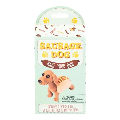 Make Your Own Sausage Dog Dough Craft Set Brown Brown Make Your Own Sausage Dog Dough Craft Set Brown Brown