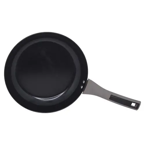 Mirro Ceramic Coated Aluminum Fry Pan 12" Black Black Mirro Ceramic Coated Aluminum Fry Pan 12" Black Black