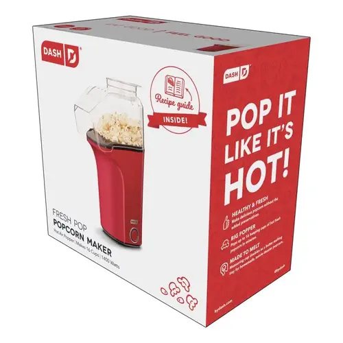 Red 16 cups Air Popcorn Machine Red Red 16 cups Air Popcorn Machine Red