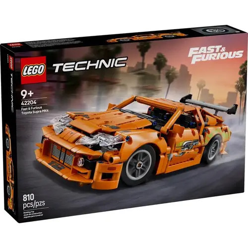 Technic Fast and Furious Toyota Supra MK4 Building Set Multi 810 pc Multi Technic Fast and Furious Toyota Supra MK4 Building Set Multi 810 pc Multi