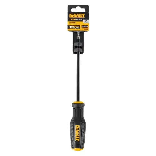 Toughseries T30 Size X 6" L Screwdriver 1 pk Black/Yellow Toughseries T30 Size X 6" L Screwdriver 1 pk Black/Yellow