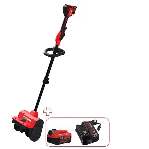 10" 20 V Battery Snow Shovel Thrower Kit (Battery & Charger) 10" 20 V Battery Snow Shovel Thrower Kit (Battery & Charger)