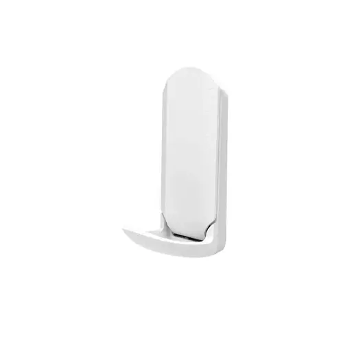 MINI White Plastic/Steel Magnetic Hooks 15 lb. cap. 1 pk White MINI White Plastic/Steel Magnetic Hooks 15 lb. cap. 1 pk White