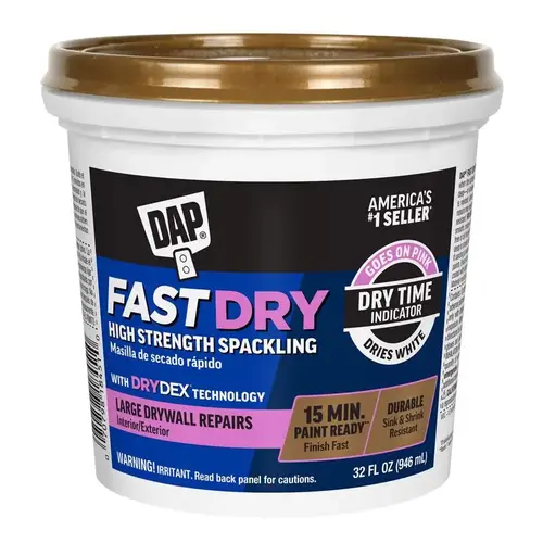 Ready to Use Off-White Spackling Compound 32 oz Off-White Ready to Use Off-White Spackling Compound 32 oz Off-White