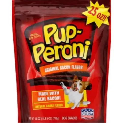 JM Smucker's PupPeroni Bacon Treats For Dogs 25 oz 11.3" JM Smucker's PupPeroni Bacon Treats For Dogs 25 oz 11.3"