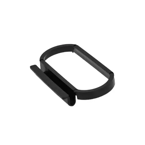 Black Plastic 1-7/8" W X 3/4" L Pull Tab with Corner Springs 1 pk Black Black Plastic 1-7/8" W X 3/4" L Pull Tab with Corner Springs 1 pk Black