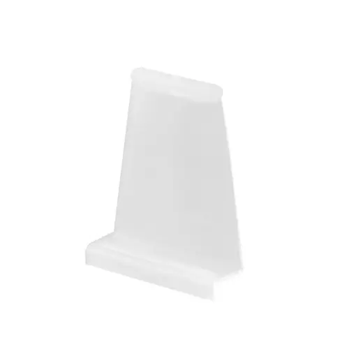 White Plastic 1-1/16" W X 5/8" L Pull Tab with Corner Springs 1 pk White White Plastic 1-1/16" W X 5/8" L Pull Tab with Corner Springs 1 pk White