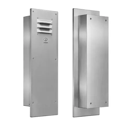 Silver Intercom Sign Norcon Communications TTU-5 Corridor And Day Room Full Duplex Wall ...