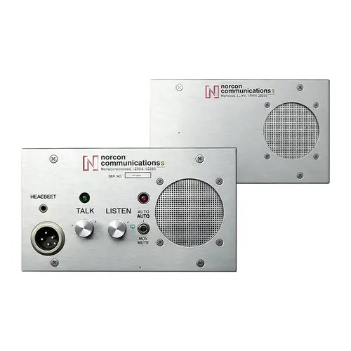 Norcon Communications TTU-3C-X Contemporary Countertop Talk Thru Unit ...
