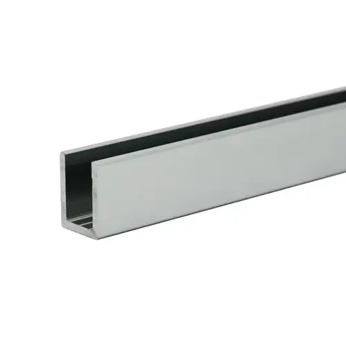 SGS ALU144-3/8-CH-CCP72 Chrome STANDARD U-CHANNEL 72