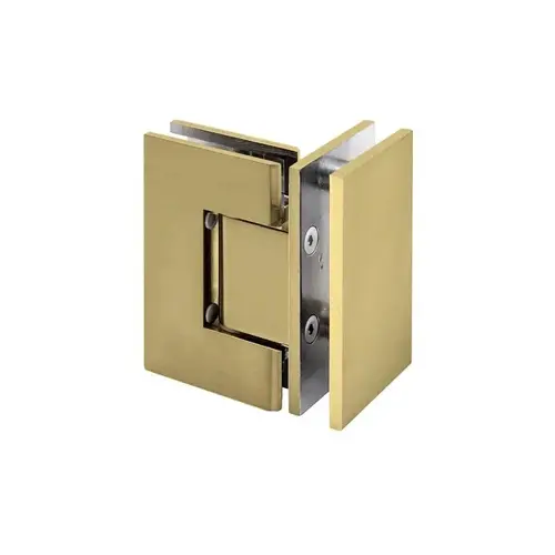 Standard Duty 90 degree Glass to Glass Hinge Brushed Bronze Standard Duty 90 degree Glass to Glass Hinge Brushed Bronze