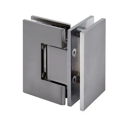 Standard Duty 90 degree Glass to Glass Hinge Brushed Gold Standard Duty 90 degree Glass to Glass Hinge Brushed Gold