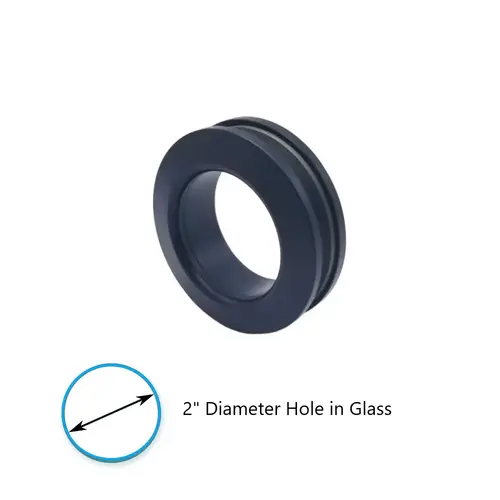 MC-001-Thru Glass Finger Pull-Oil Rubbed Bronze - Matte Black MC-001-Thru Glass Finger Pull-Oil Rubbed Bronze - Matte Black