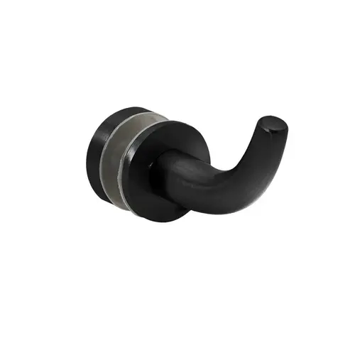 Thru Glass Robe Hook-Oil Rubbed Bronze - Matte Black Thru Glass Robe Hook-Oil Rubbed Bronze - Matte Black