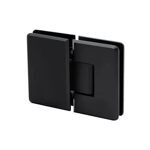 180 degree Glass to Glass Hinge Matte Black 180 degree Glass to Glass Hinge Matte Black