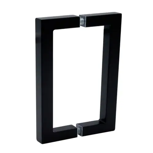 Square Back to Back Pull Handle-Oil Rubbed Bronze - Matte Black-12" Square Back to Back Pull Handle-Oil Rubbed Bronze - Matte Black-12"