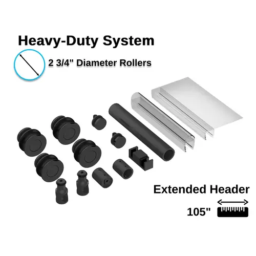 Quatro HD Extended 105" Sliding System Quatro HD Extended 105" Sliding System