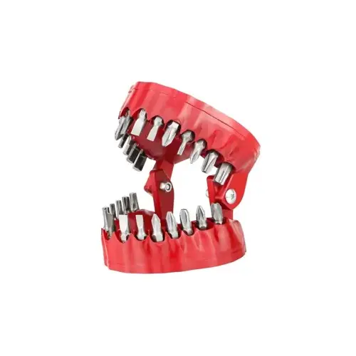 28 Piece Insert Bit Set w/1/4" Shanks, Jaw Case, Flips Open for Easy Access, Includes Phillips, Flat Heads and Torch Heads 28 Piece Insert Bit Set w/1/4" Shanks, Jaw Case, Flips Open for Easy Access, Includes Phillips, Flat Heads and Torch Heads