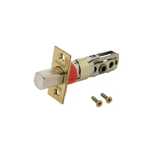 Adjustable Bolt 2-3/8"-2-3/4" Backset, Radius Corner for 660/780/900 Deadbolts, UL, 605/US3 Bright Brass Adjustable Bolt 2-3/8"-2-3/4" Backset, Radius Corner for 660/780/900 Deadbolts, UL, 605/US3 Bright Brass