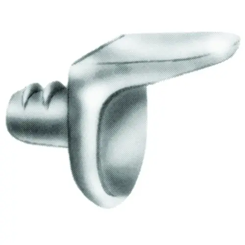 1-PEG DIE-CAST SHELF SUPPORT 1-PEG DIE-CAST SHELF SUPPORT