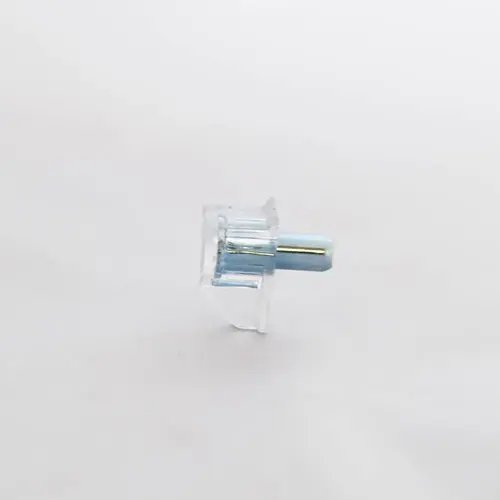 PLASTIC SHELF SUPPORT Clear - pack of 5000 PLASTIC SHELF SUPPORT Clear - pack of 5000