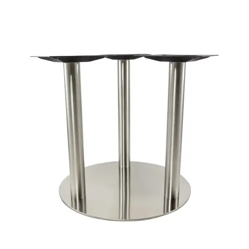 4000-SS-TRI SERIES, TURIN LINE, STAINLESS STEEL TABLE BASE 4000-SS-TRI SERIES, TURIN LINE, STAINLESS STEEL TABLE BASE