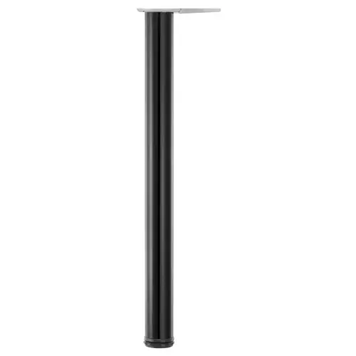 2-3/8" Diameter x 27-3/4" High Hamburg Table Leg, Glossy Black 2-3/8" Diameter x 27-3/4" High Hamburg Table Leg, Glossy Black